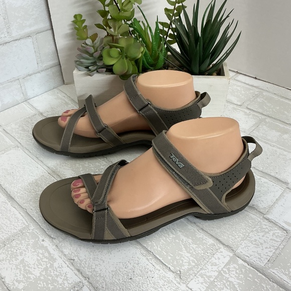 Teva Women's Sandals in Taupe - Picture 2 of 6